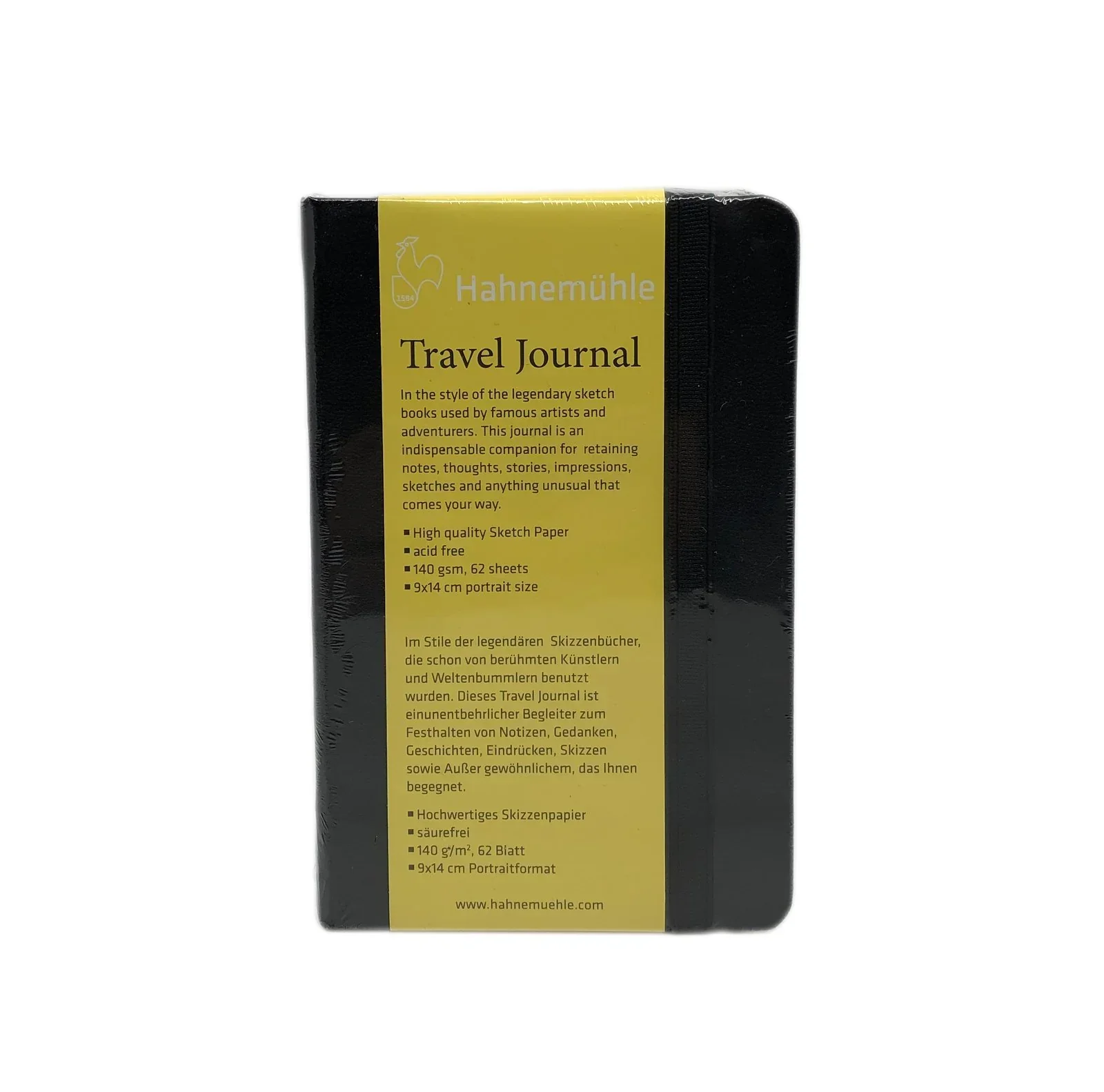 Hahnemuhle Travel Journal (3.5 x 5.5" Portrait, 62 Sheets)