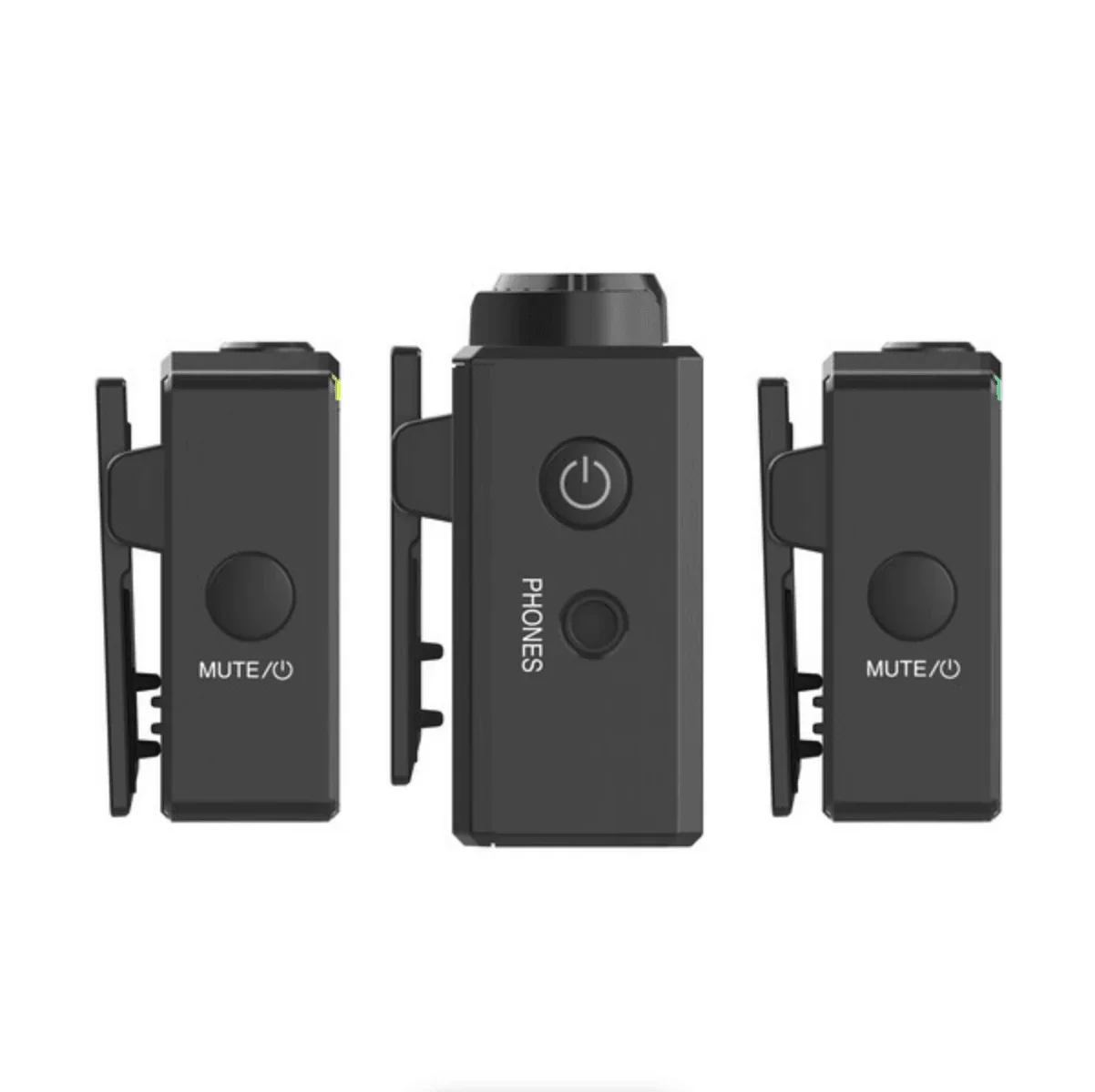 Hollyland LARK 150 2-Person Compact Digital Wireless Microphone System (2.4 GHz, Black) - Image 4