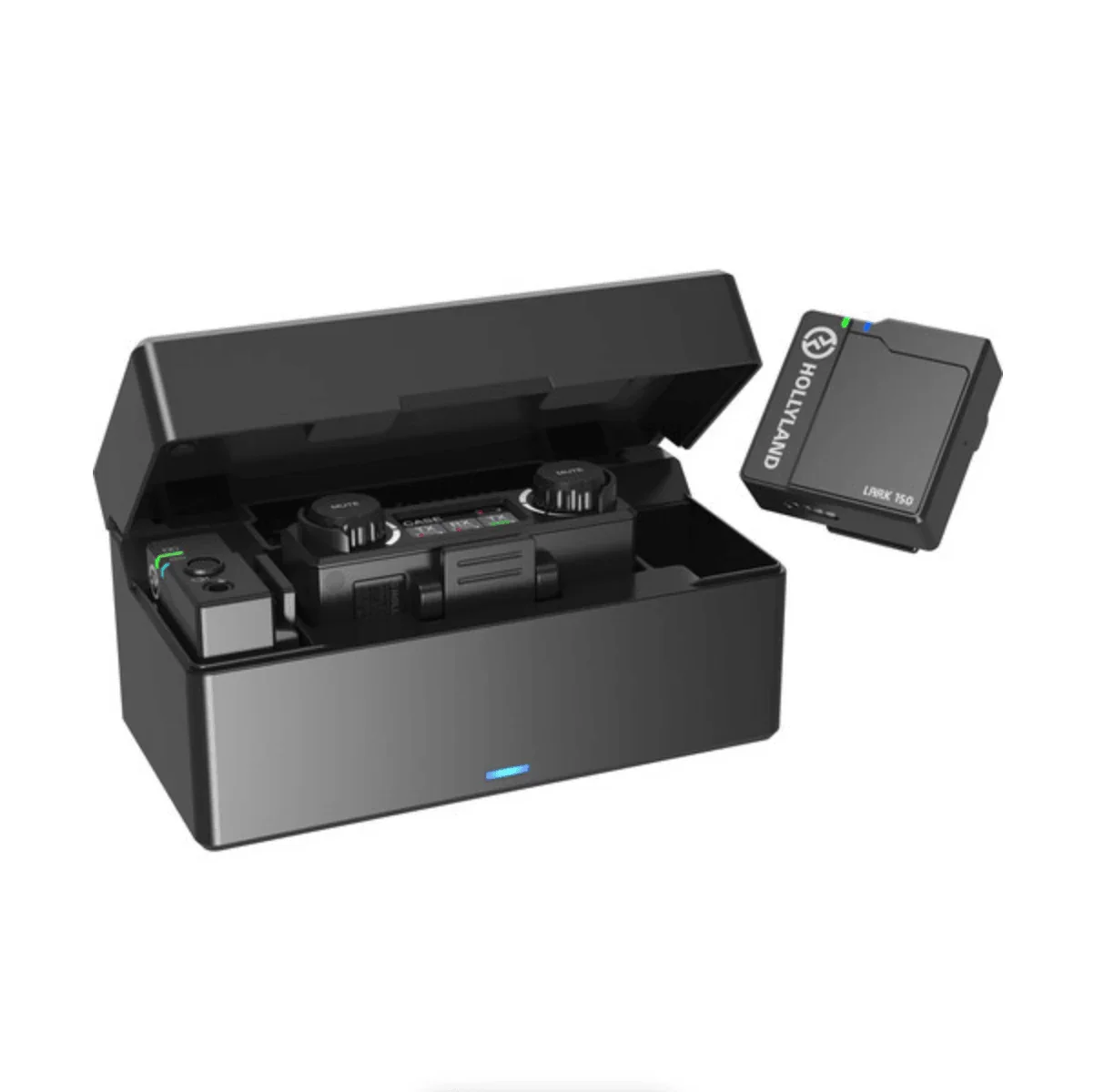 Hollyland LARK 150 2-Person Compact Digital Wireless Microphone System (2.4 GHz, Black) - Image 7