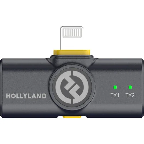 Hollyland LARK M2 DUO 2-Person Wireless Combo Microphone System (2.4 GHz, Shine Charcoal) - Image 17
