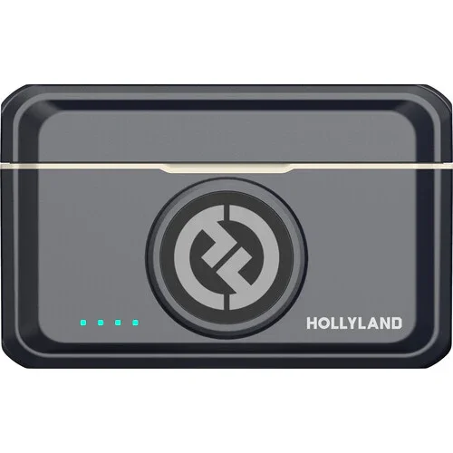 Hollyland LARK M2 DUO 2-Person Wireless Combo Microphone System (2.4 GHz, Shine Charcoal) - Image 2