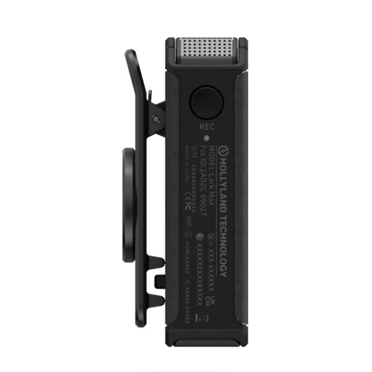 Hollyland LARK MAX Duo 2-Person Wireless Microphone System (2.4 GHz, Black) - Image 9
