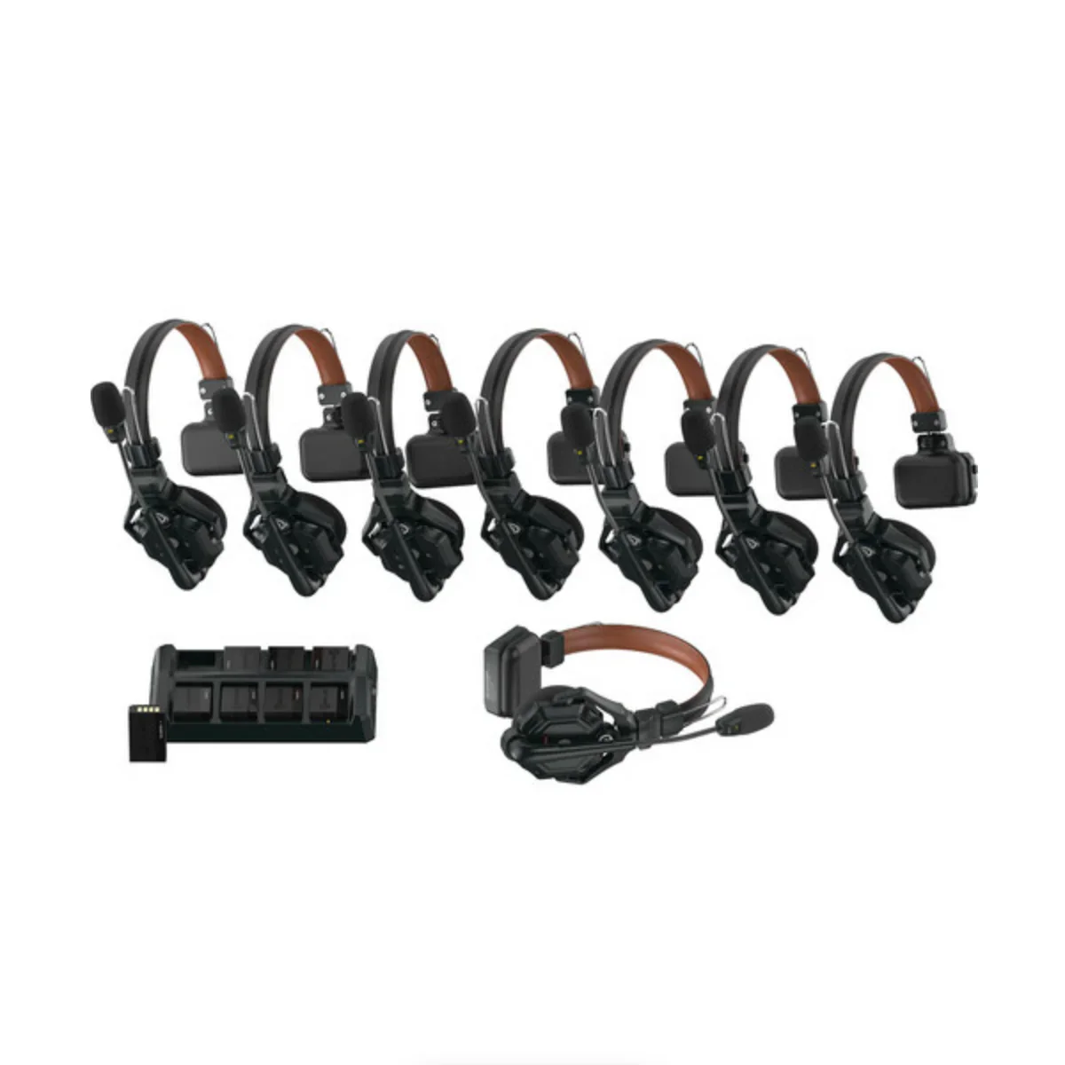 Hollyland Solidcom C1 Pro-8S Full-Duplex Wireless Intercom System with 8 Headsets (1.9 GHz)