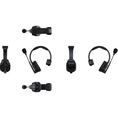 Hollyland Solidcom SE Global 5S 5-Person Full-Duplex Single-Ear Noise-Canceling Headset Intercom System (2.4 GHz) - Image 4