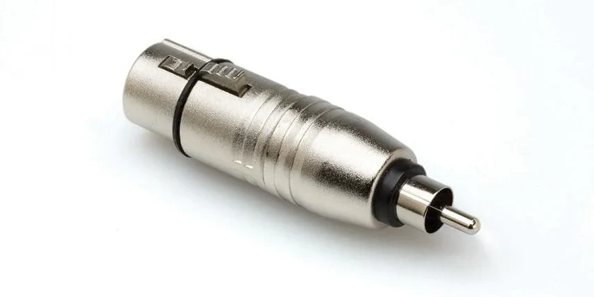 Hosa Audio Cable XLR Female to RCA Male Adapter