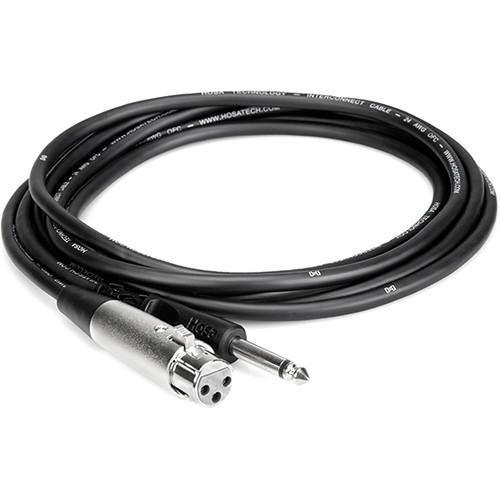 Hosa Mono 1/4'' Male to 3-Pin XLR Female Audio Cable - 5' - Image 4