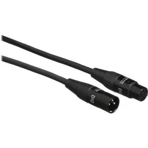 Hosa Pro REAN XLR Male to XLR Female Microphone Cable - 25'