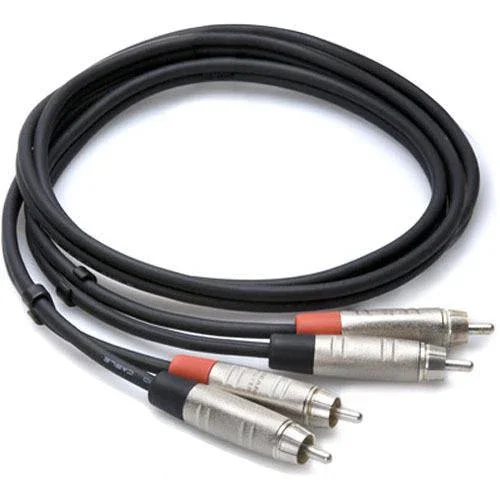 Hosa Pro Stereo Dual REAN RCA to Same - 10 ft