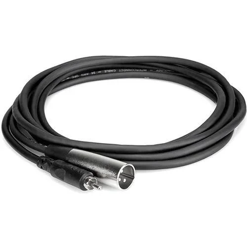Hosa RCA Male to 3-Pin XLR Male Audio Cable - 5' - Image 2