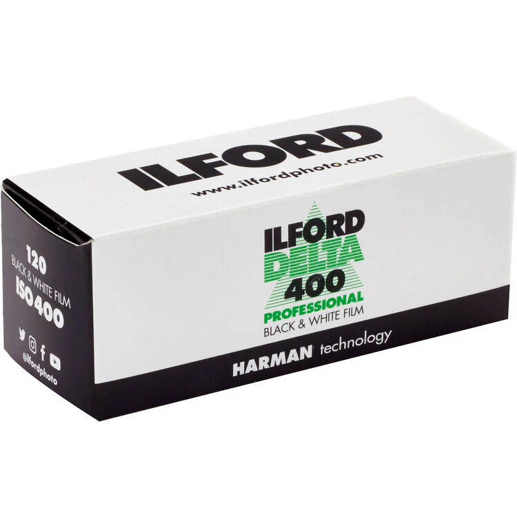 Ilford Delta 400 Professional Black and White Negative Film (120 Roll Film) - Image 2