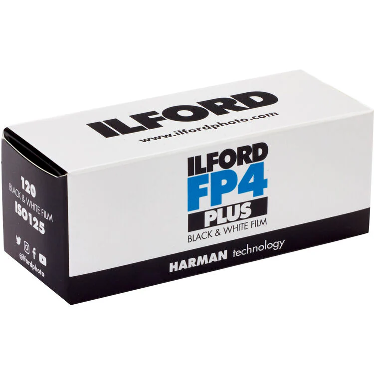 Ilford FP4 Plus Black and White Negative Film (120 Roll Film) - Image 2