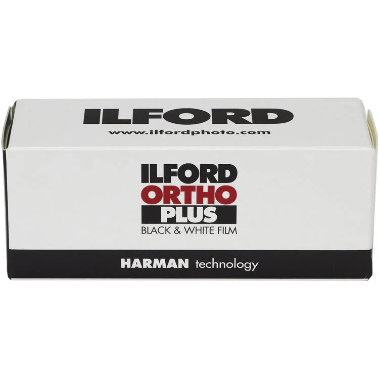 Ilford Ortho Plus Black and White Negative Film (120 Roll Film)