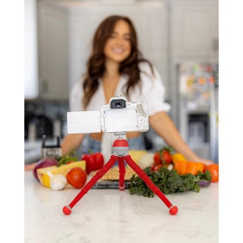 JOBY Podzilla Medium Tabletop Tripod Kit (Red) - Image 6