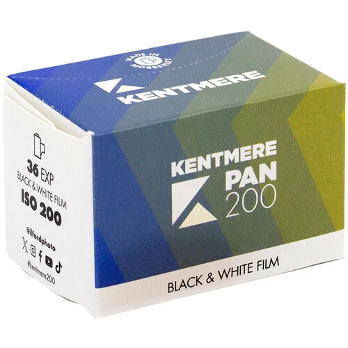 Kentmere PAN 200 Black & White Negative Film (35mm Roll Film, 36 Exposures) - Image 3