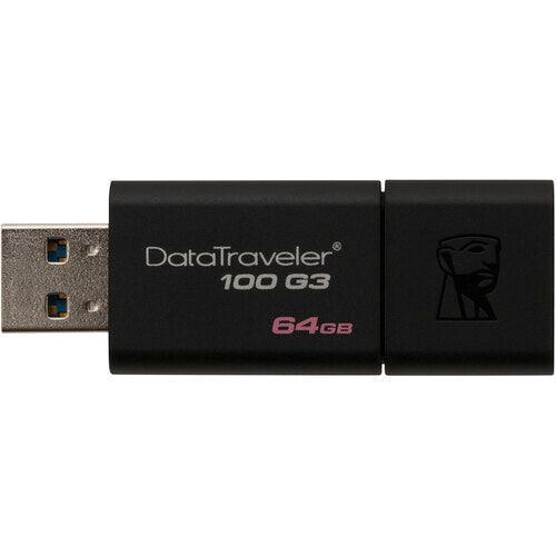 Kingston Data Traveler 100 G3 USB 3.0 Flash Drive - 64GB - Image 4