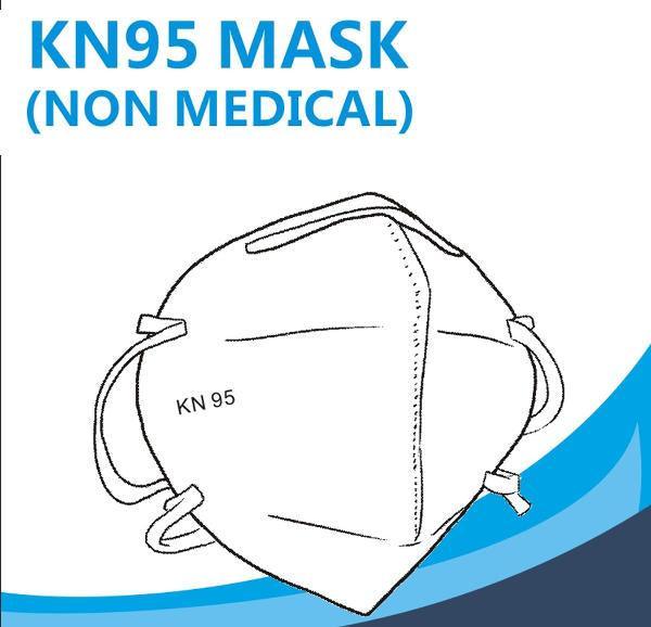 KN95 5-Layer Protective Face Mask (Non-Medical) - 50 Pack
