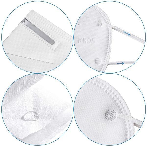 KN95 5-Layer Protective Face Mask (Non-Medical) - 50 Pack - Image 6