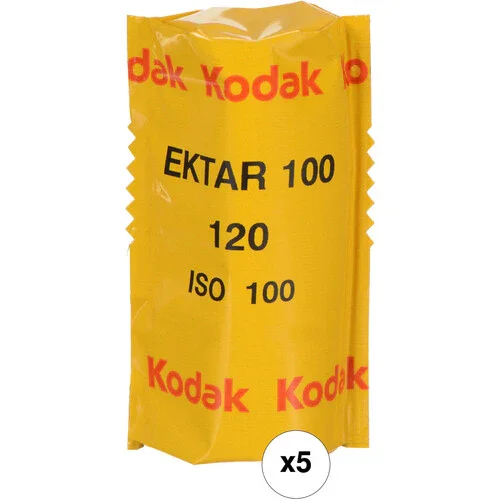Kodak Professional Ektar 100 Color Negative Film (120 Roll Film) 5-Pack - Image 3