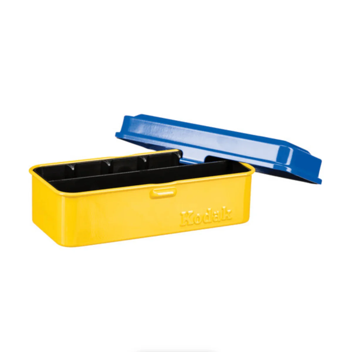Kodak Steel 120/135mm Film Case (Blue Lid/Yellow Body) - Image 4