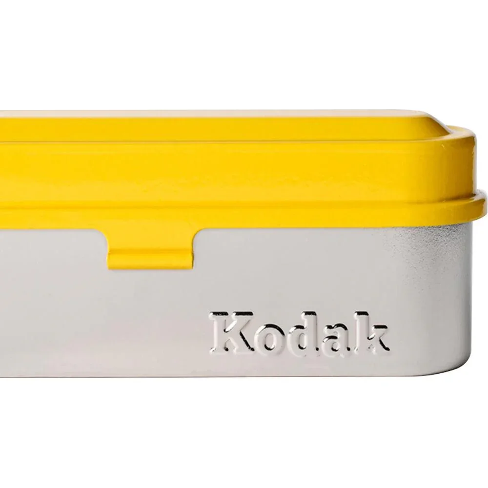 Kodak Steel 135mm Film Case (Yellow Lid/Silver Body) - Image 6