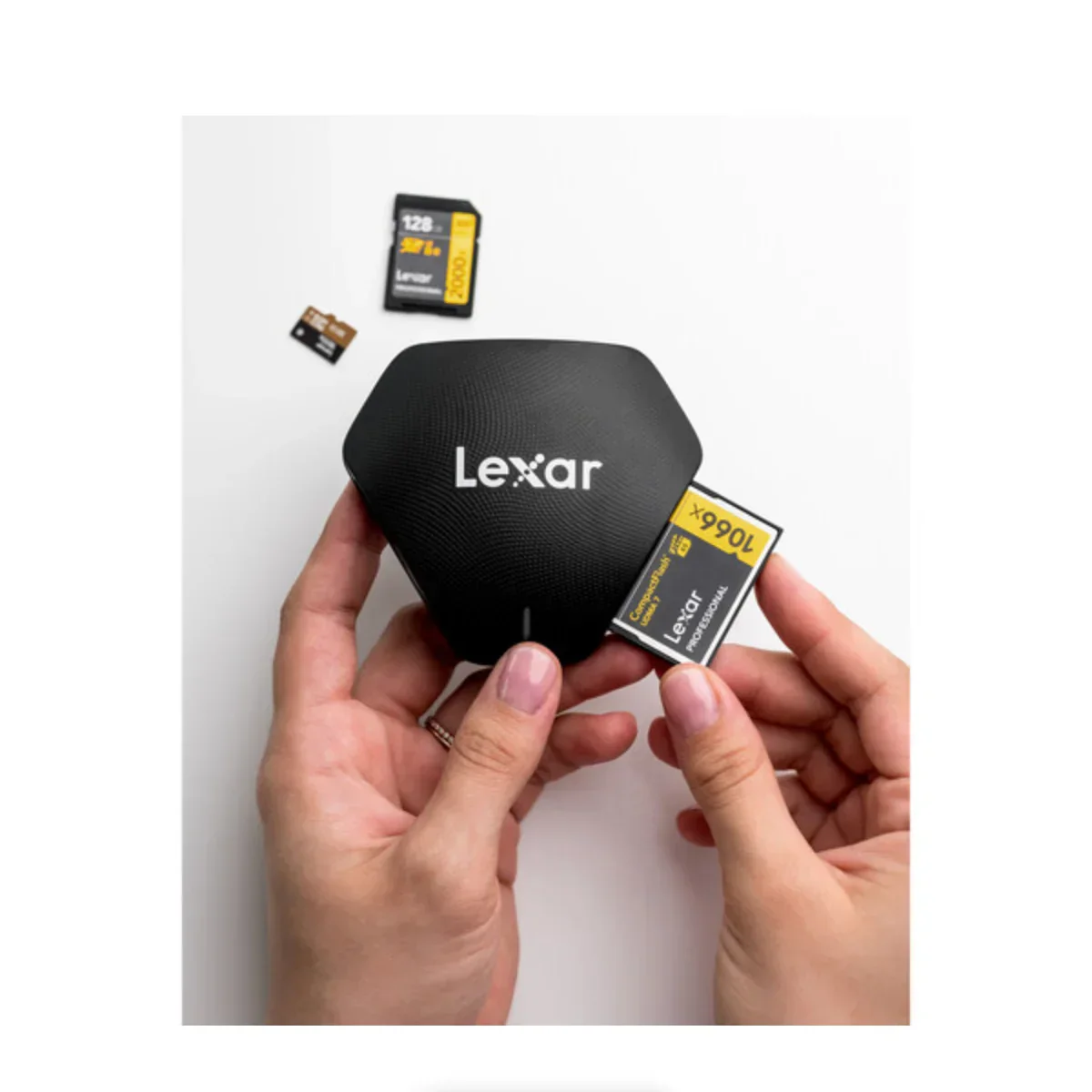 Lexar Professional Multi-Card 3-in-1 USB 3.0 Reader - Image 6
