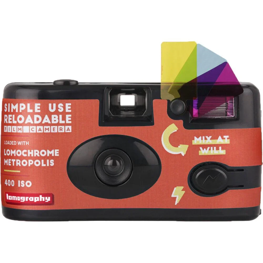 Lomography LomoChrome Metropolis Simple Use Reloadable 35mm Film Camera *Out of date - Image 2