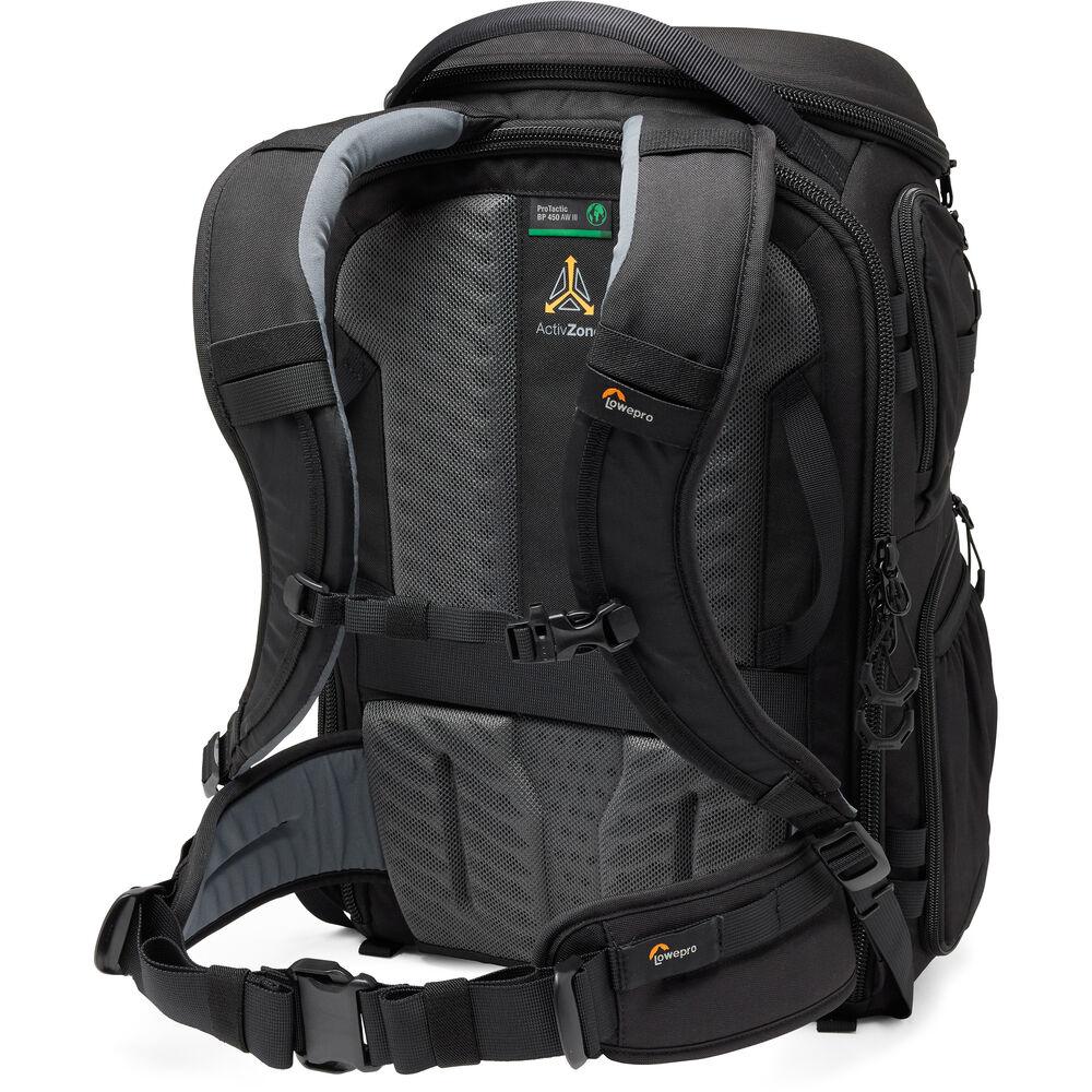 Lowepro ProTactic BP 450 AW III Backpack (Black, 28L) - Image 7
