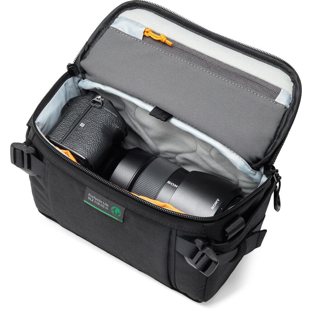 Lowepro ProTactic Lite SLX 110 AW III Sling Bag (Black, 4L) - Image 5
