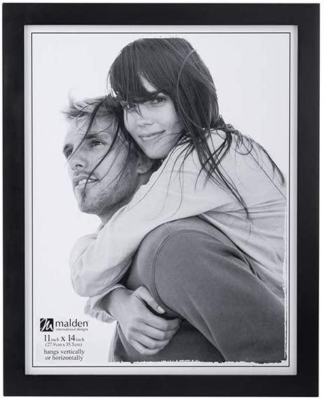Malden 11x14 Linear Black Picture Frame