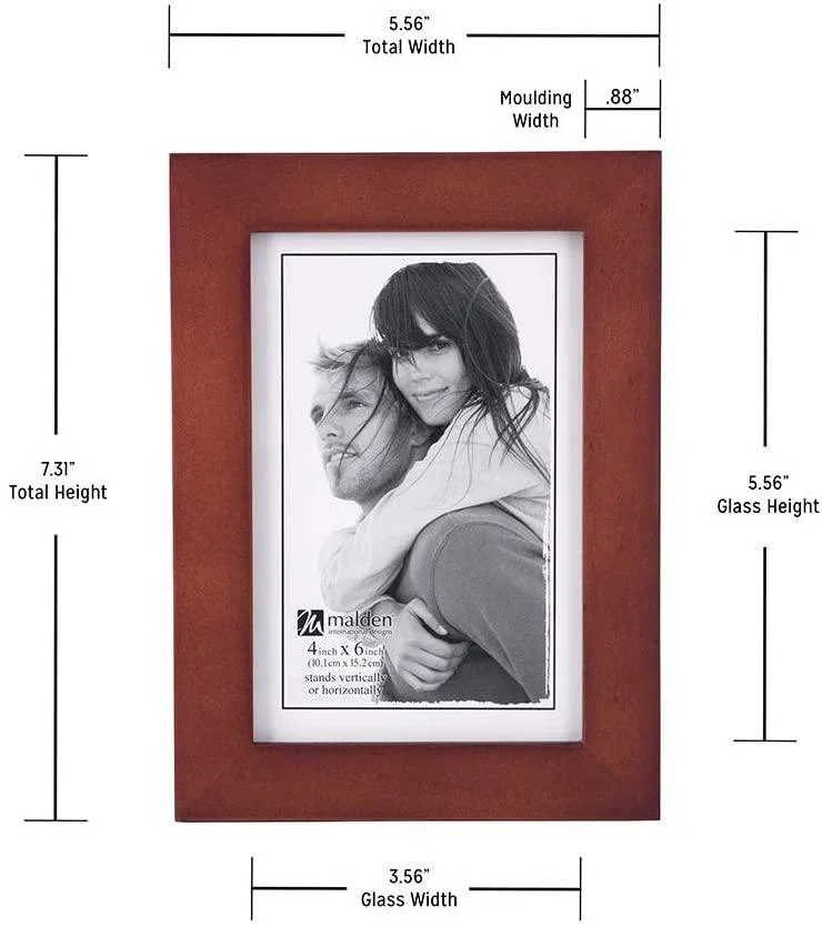 Malden 4x6 Linear Frame - Dark Walnut - Image 2