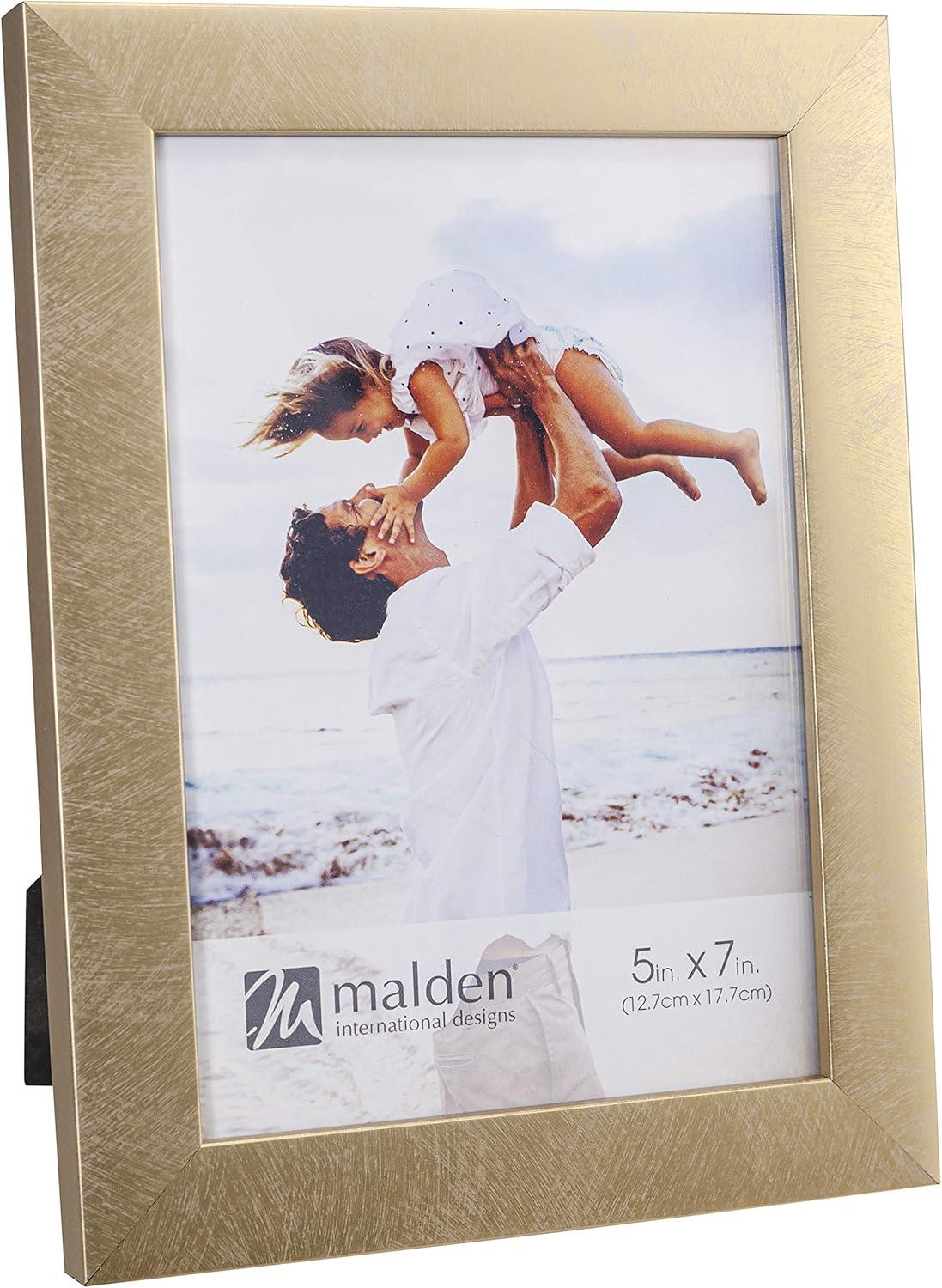 Malden Linear - Metallic Gold 5x7 Frame - Image 2