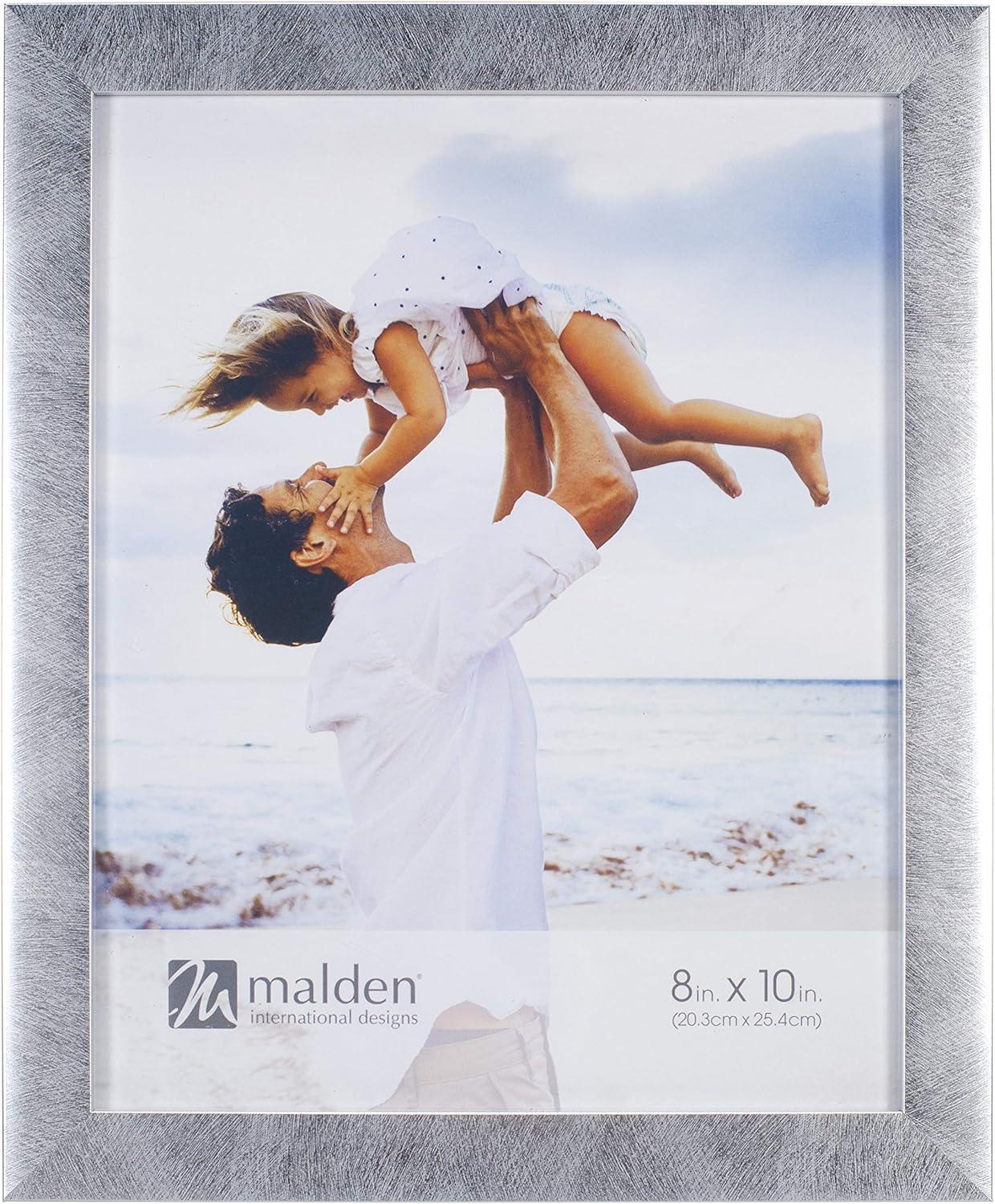 Malden Linear - Metallic Silver 8x10 Frame