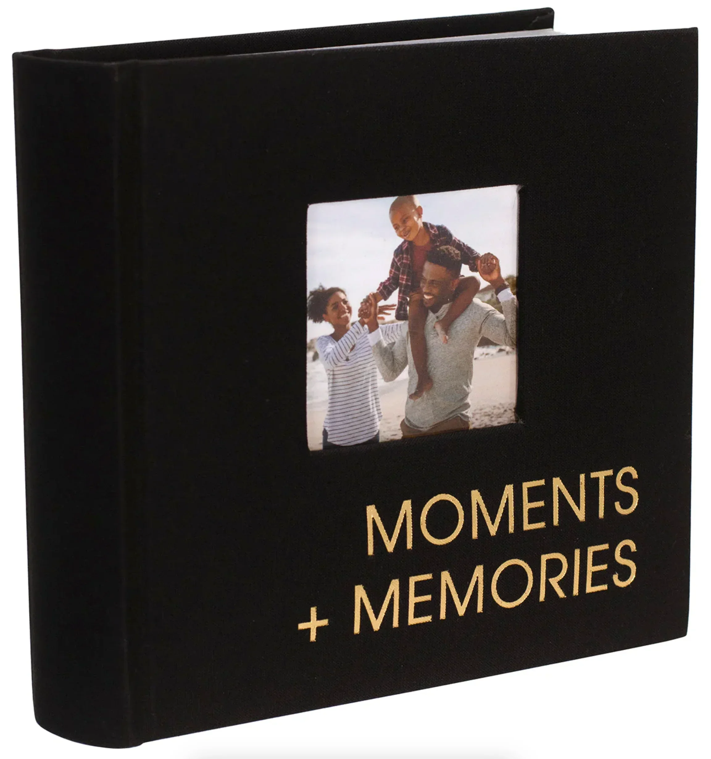 Malden Photo Album 1-Up Moments Black Fabric