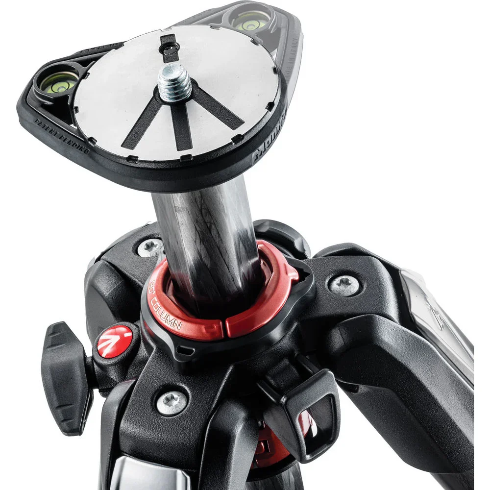 Manfrotto 055 Carbon Fiber 3-Section Tripod with Horizontal Column with XPRO Ball Head Kit - Image 5