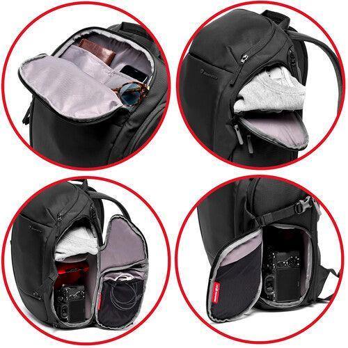 Manfrotto Advanced Travel III 14L Camera Backpack (Black) - Image 21