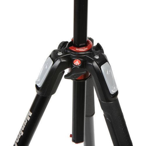 Manfrotto Aluminum MK190XPRO3-3W Tripod Kit with 3-Way Pan/Tilt Head - Image 5