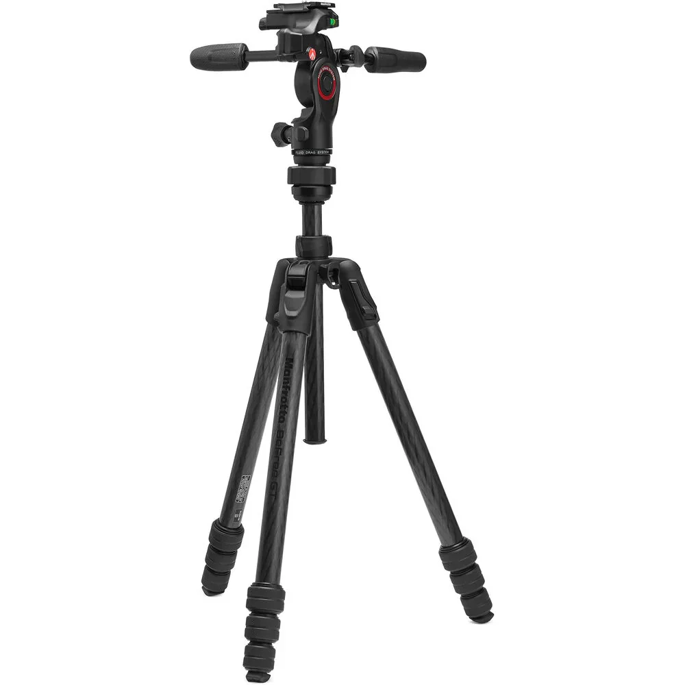 Manfrotto Befree GT PRO Aluminum Travel Tripod with 3-Way Pan/Tilt Head - Image 2