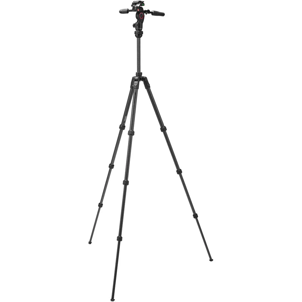 Manfrotto Befree GT PRO Aluminum Travel Tripod with 3-Way Pan/Tilt Head - Image 3