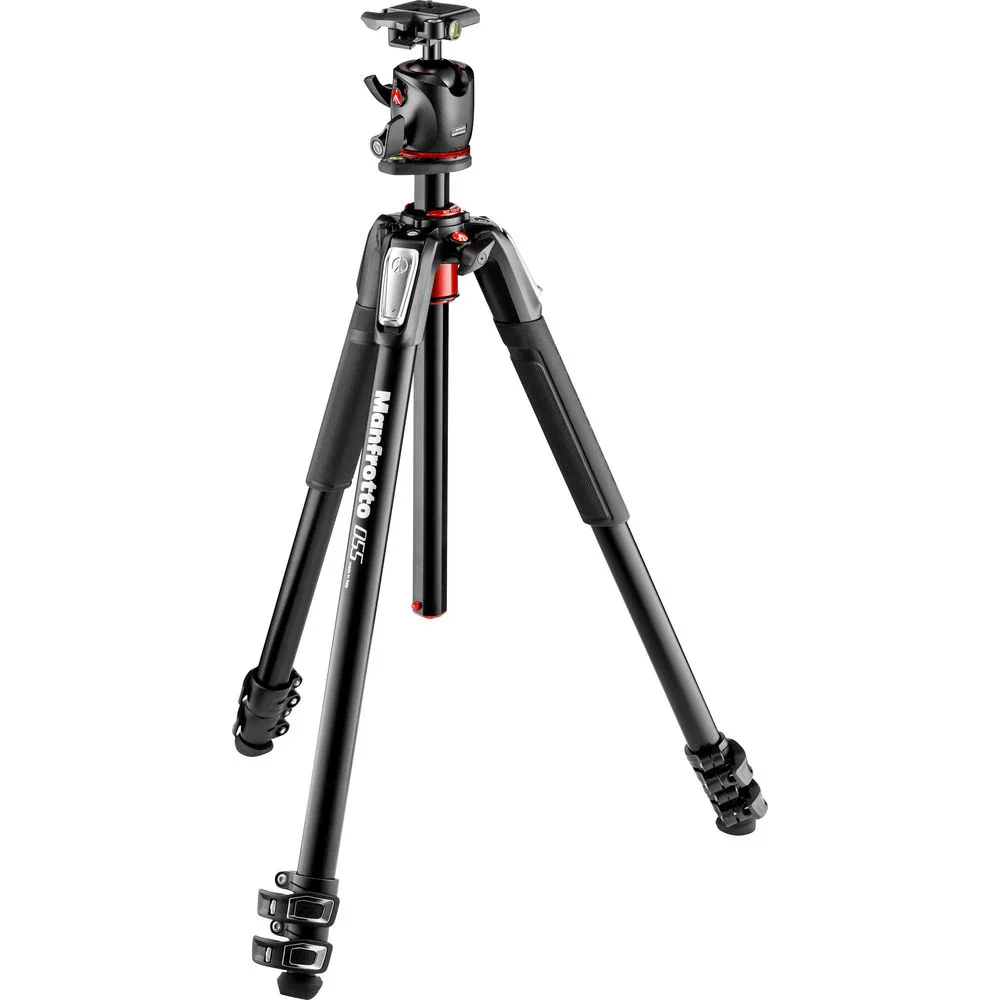 Manfrotto MK055XPRO3-BHQ2 Aluminium 3-Section Tripod with XPRO Ball Head Kit