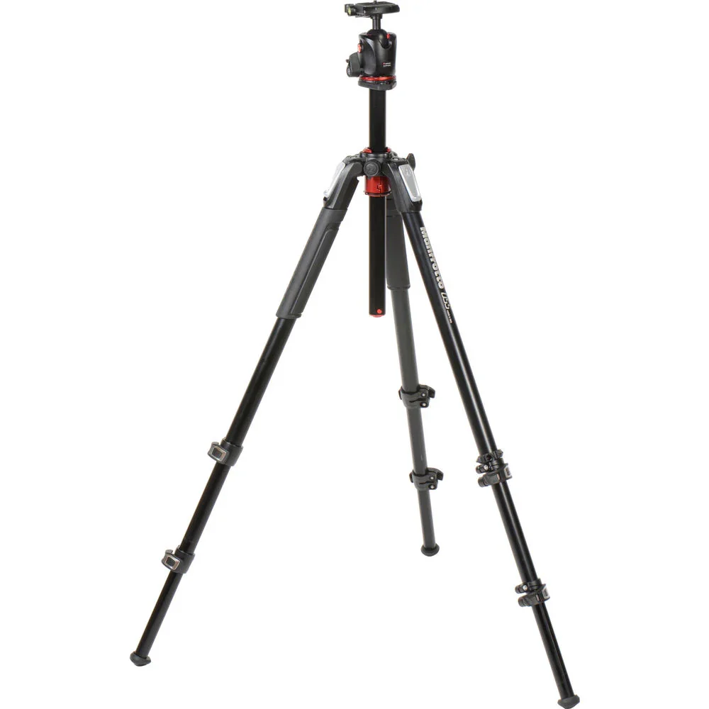 Manfrotto MK055XPRO3-BHQ2 Aluminium 3-Section Tripod with XPRO Ball Head Kit - Image 6