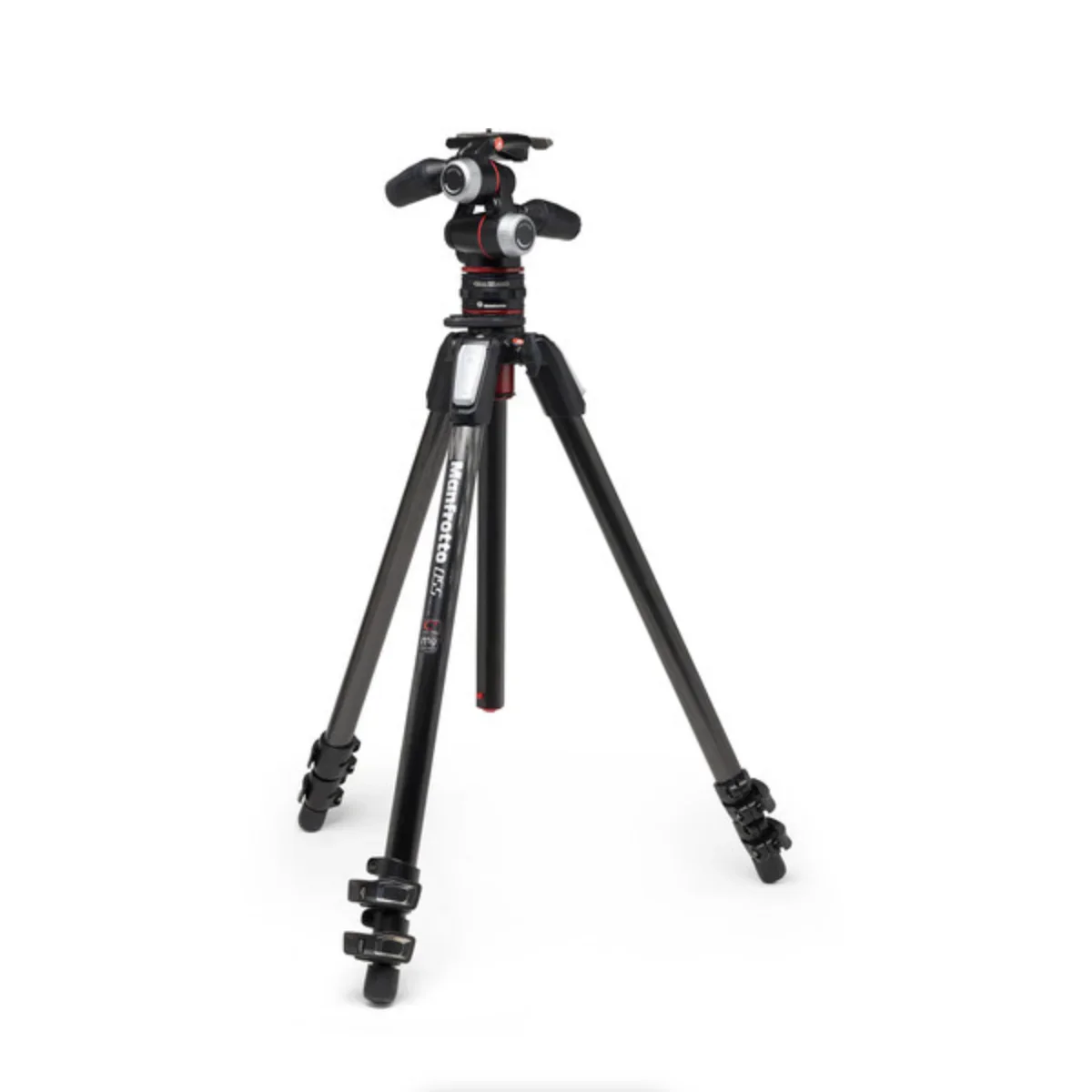 Manfrotto MT055CXPRO3 Carbon Fiber Tripod with MHXPRO-3W Head & Move Quick Release Kit