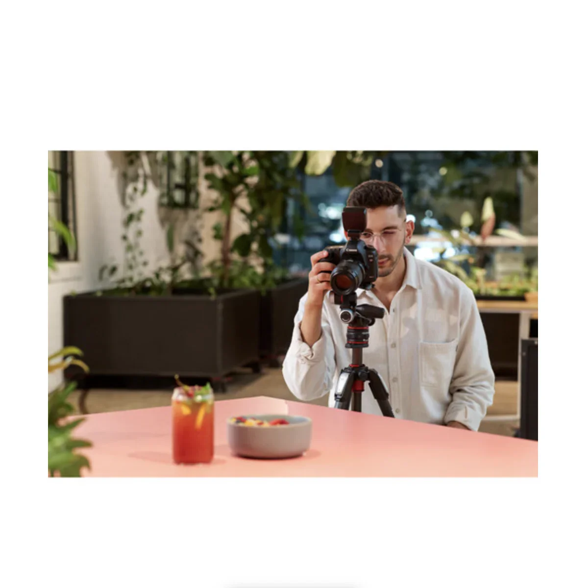 Manfrotto MT055CXPRO3 Carbon Fiber Tripod with MHXPRO-3W Head & Move Quick Release Kit - Image 7