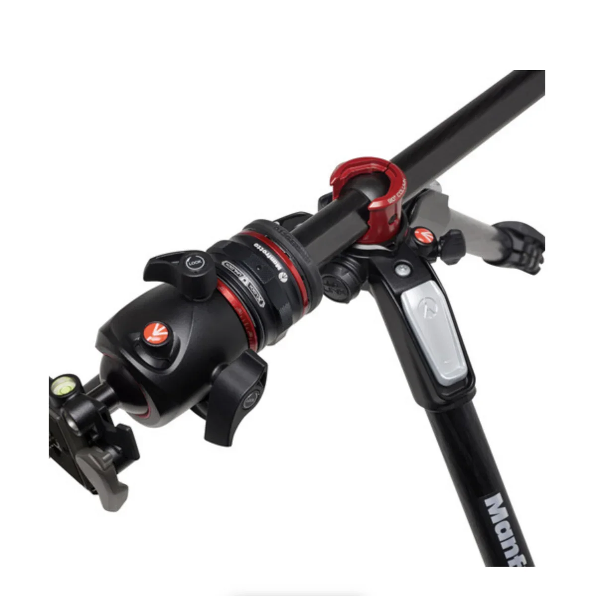 Manfrotto MT055CXPRO4 Carbon Fiber Tripod with MHXPRO-BHQ2 XPRO Ball Head & Move Quick Release Kit - Image 4