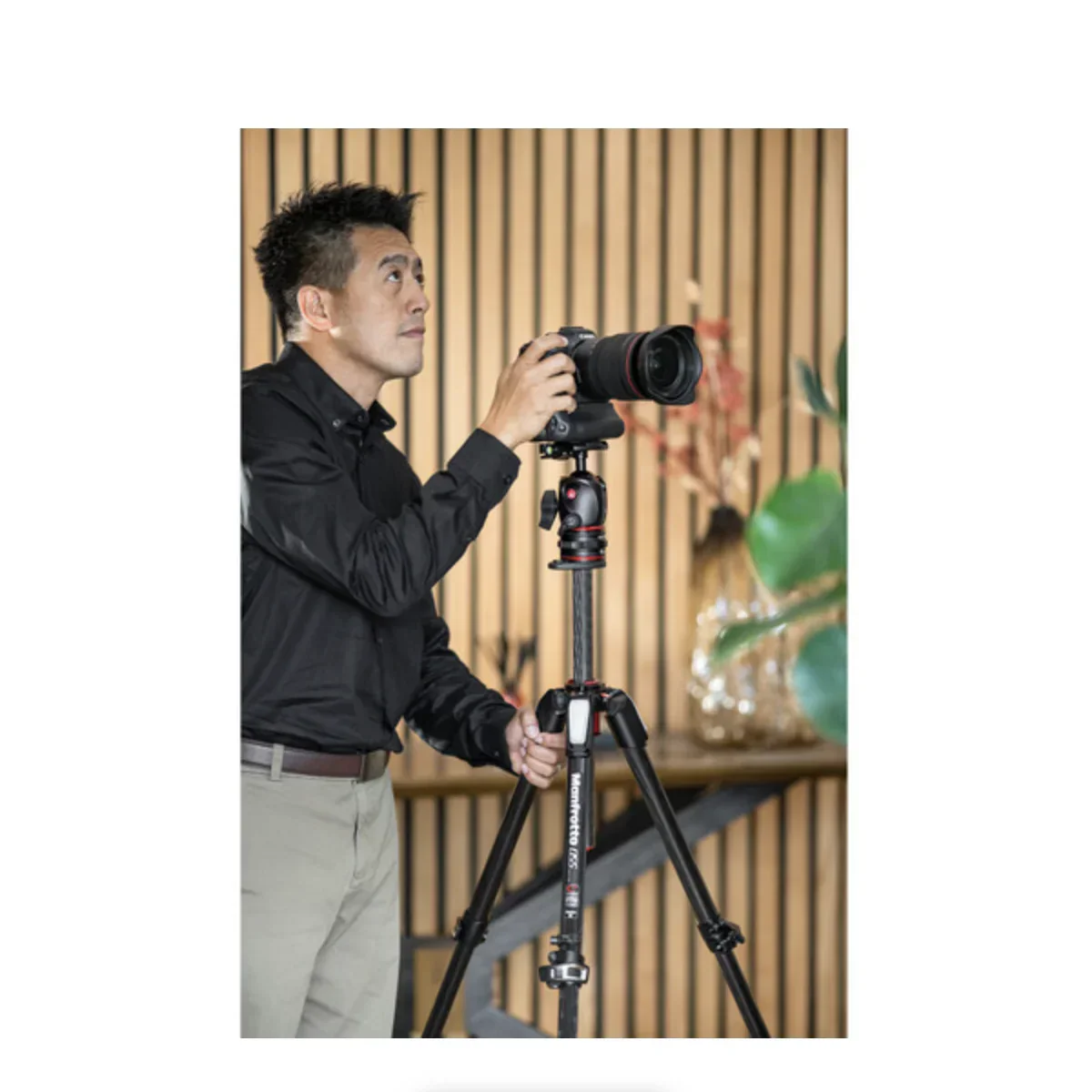 Manfrotto MT055CXPRO4 Carbon Fiber Tripod with MHXPRO-BHQ2 XPRO Ball Head & Move Quick Release Kit - Image 7