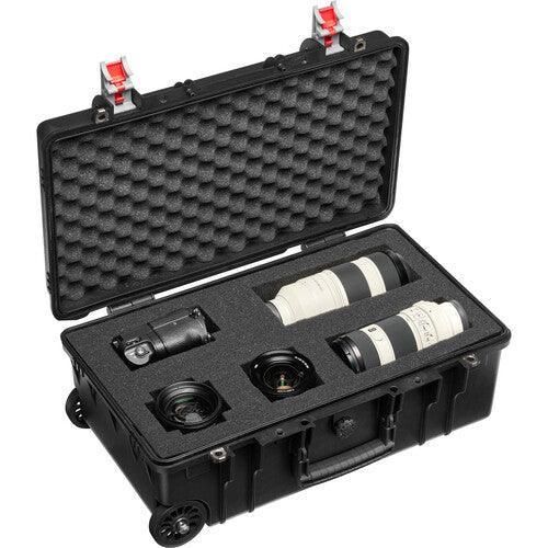 Manfrotto Pro Light Reloader Tough-55 High Lid Wheeled Hard Case with Foam Insert - Image 4