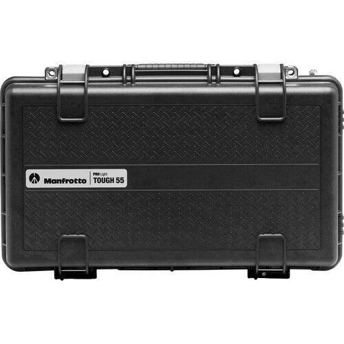 Manfrotto Pro Light Reloader Tough-55 High Lid Wheeled Hard Case with Foam Insert - Image 5