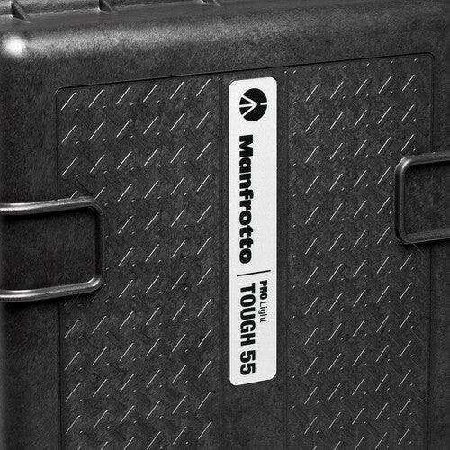 Manfrotto Pro Light Reloader Tough-55 High Lid Wheeled Hard Case with Foam Insert - Image 8