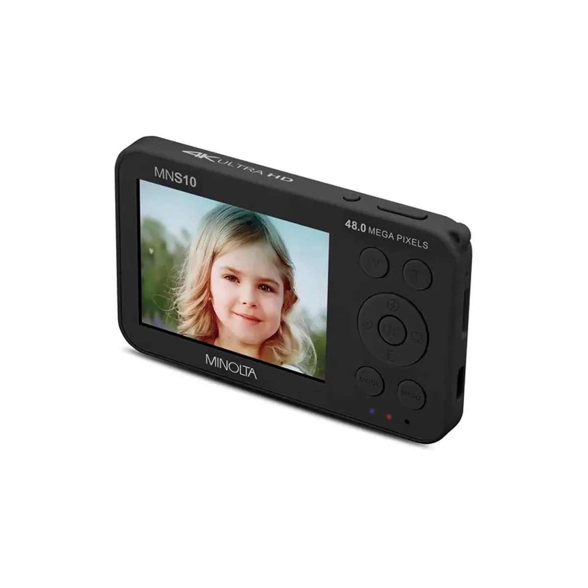 Minolta MNS10 Ultra Slim 48MP 4K Digital Camera (Black) - Image 4