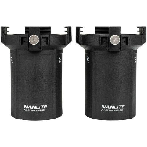 Nanlite 19° Interchangeable Lens for PJ-FZ60 Projector Mount - Image 2