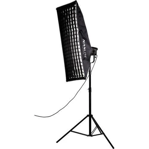 NanLite Fabric Grid for Asymmetrical Stripbank Softbox (18x43in) - Image 2